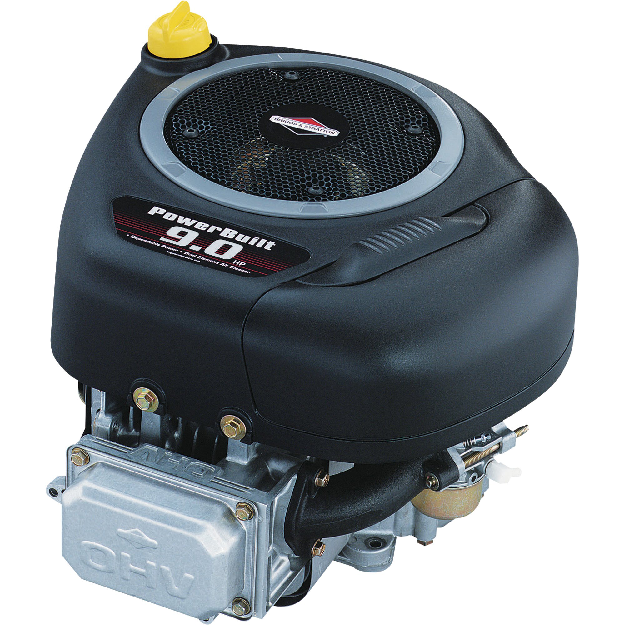 Briggs & Stratton Powerbuilt Vertical Engine — 9 HP, 1in. x 3 5/32in. Shaft, Model# 212707-0025-E1